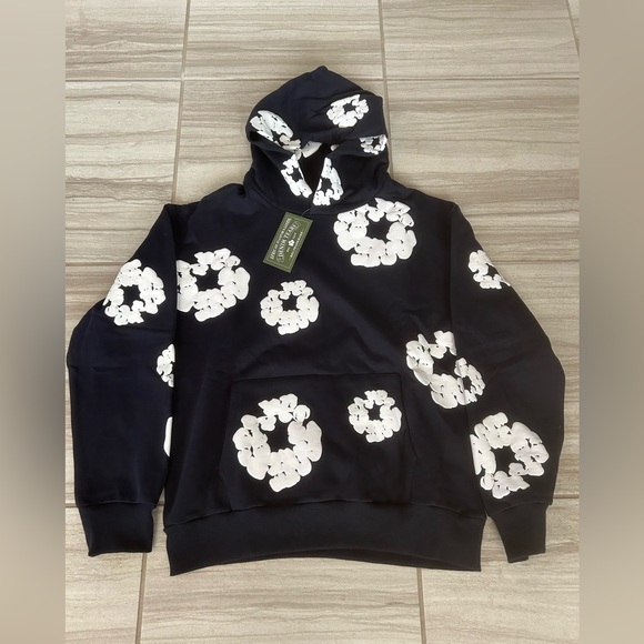 Denim Tear (Navy Blue Hoodie) - Picture 1 of 6